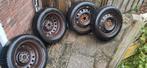 Winterbanden set met velg 205/55 R16 Vredestein en Krisalp, Ophalen, Gebruikt, 16 inch, Banden en Velgen