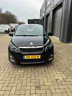 Peugeot 108 1.0 12V E-vti 68PK 5DR 2017 Zwart airco, Auto's, Origineel Nederlands, Te koop, Benzine, 4 stoelen