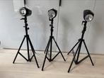 Falcon eyes studioflitsers SS-150D met toebehoren, Ophalen, Gebruikt