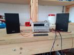 complete compacte mini stereo storen cd mp3 radio wma, Audio, Tv en Foto, Stereo-sets, Overige merken, Gebruikt, Microset, Ophalen of Verzenden