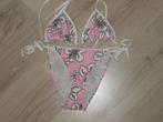 Bikini triangelbikini top slip tanga O'neill bloemenprint 38, Kleding | Dames, Ophalen of Verzenden, Nieuw, Roze, Bikini