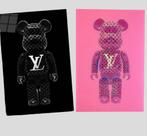 Louis Vuitton X Bearbrick plexiglas schilderijen, Antiek en Kunst, Kunst | Schilderijen | Modern, Verzenden
