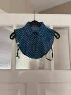 Blauw kraagje met witte stippen, Ophalen of Verzenden, Zo goed als nieuw, Blauw