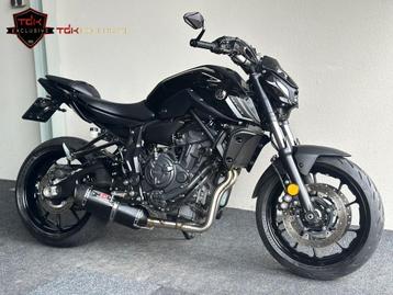 YAMAHA MT-07 ABS 2023 FULL OPTIONS 12.661 KM MT07 MT 07 09 beschikbaar voor biedingen