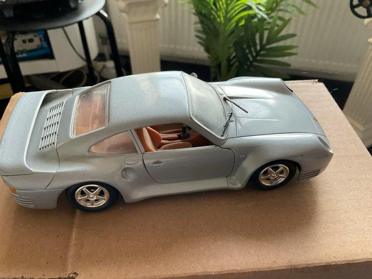 Porsche 356 B 1961 - 1/24 - Nieuwstaat!, Hobby en Vrije tijd, Modelauto's | 1:18, Nieuw, Auto, Overige merken, Ophalen