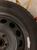 4 goede winterbanden met velg Audi A3, Auto-onderdelen, Banden en Velgen, 16 inch, Banden en Velgen, 205 mm, Winterbanden
