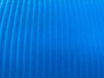 Blauw golf vinyl op 2 mtr breed, Nieuw, Vinyl, Blauw, Ophalen