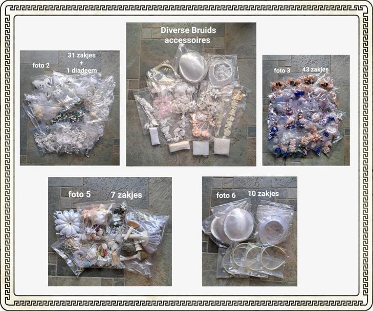 ZIJDEN - SATIJN BLOEMETJES EN SPECIAAL LINT, Hobby en Vrije tijd, Knutselen, Nieuw, Overige typen, Ophalen of Verzenden