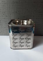 verzilverde suikerbus, Verzamelen, Blikken, Ophalen of Verzenden, Gebruikt, Overige