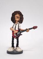 Brian May Queen beeldje by Warren Stratford deco beeld, Verzamelen, Info@deconoord.nl, Deco Noord, Nieuw, Ophalen of Verzenden