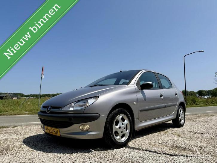 Peugeot 206 1.4 XS, BJ 2003, 128.000 km NAP, APK Juli 2026, Auto's, Peugeot, Bedrijf, Te koop, Airbags, Airconditioning, Alarm