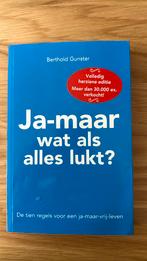 Berthold Gunster - Ja-maar wat als alles lukt?, Ophalen of Verzenden, Berthold Gunster, Ontwikkelingspsychologie, Zo goed als nieuw