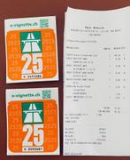 2x Vignet Zwitserland 2025, Tickets en Kaartjes, Autovignetten, Drie personen of meer