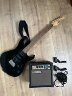 Elektrische gitaar Yamaha ERG 121 + GA10 amplifier, Gebruikt, Met versterker, Solid body, Ophalen