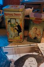 2x OUD DROSTE 'S CACAO -CHOCOLADE BLIK HAARLEM +gratis blik, Ophalen of Verzenden