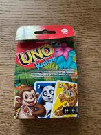 Uno Junior kaartspel, Hobby en Vrije tijd, Drie of vier spelers, Ophalen of Verzenden, Zo goed als nieuw, Reisspel