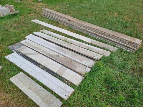 Diverse steigerplanken, Doe-het-zelf en Verbouw, Hout en Planken, Gebruikt, Plank, Steigerhout, 300 cm of meer, 25 tot 50 mm, Ophalen