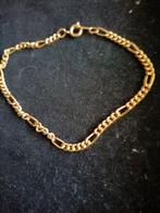 Leuk armband goudkleurig, Ophalen of Verzenden, Zo goed als nieuw, Goud