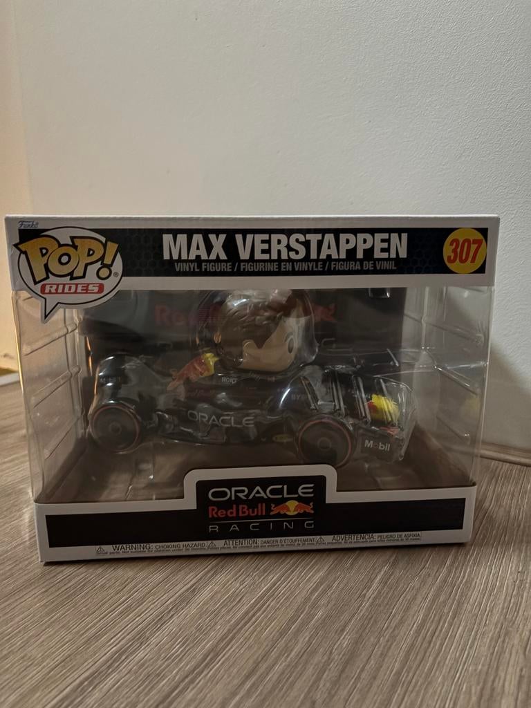 Funko POP 307 Max Verstappen nieuw in doos, Ophalen of Verzenden, Nieuw, Formule 1