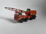 model Scammel / Kraanwagen, met giek, oranje Matchbox 1/50, Hobby en Vrije tijd, Modelauto's | 1:50, Ophalen of Verzenden, Gebruikt