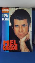 Vintage kalender 1997 Mel Gibson, Hollywood Celebrities. 4A3, Verzamelen, Film en Tv, Gebruikt, Ophalen of Verzenden