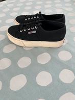 Superga Zwart, maat 37, Ophalen, Zo goed als nieuw, Zwart, Sneakers of Gympen