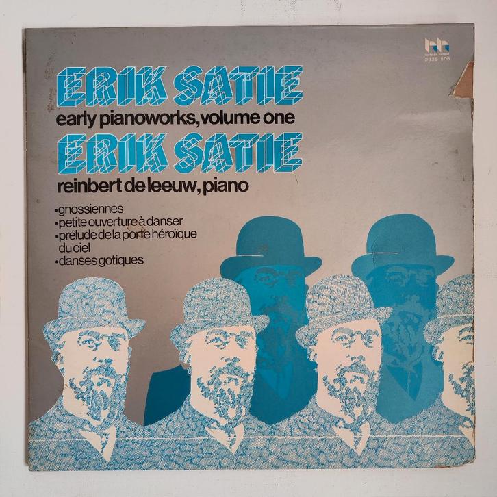 Erik Satie, Reinbert de Leeuw – Early Piano Works, Volume 1, Cd's en Dvd's, Vinyl | Klassiek, Gebruikt, Modernisme tot heden, Kamermuziek