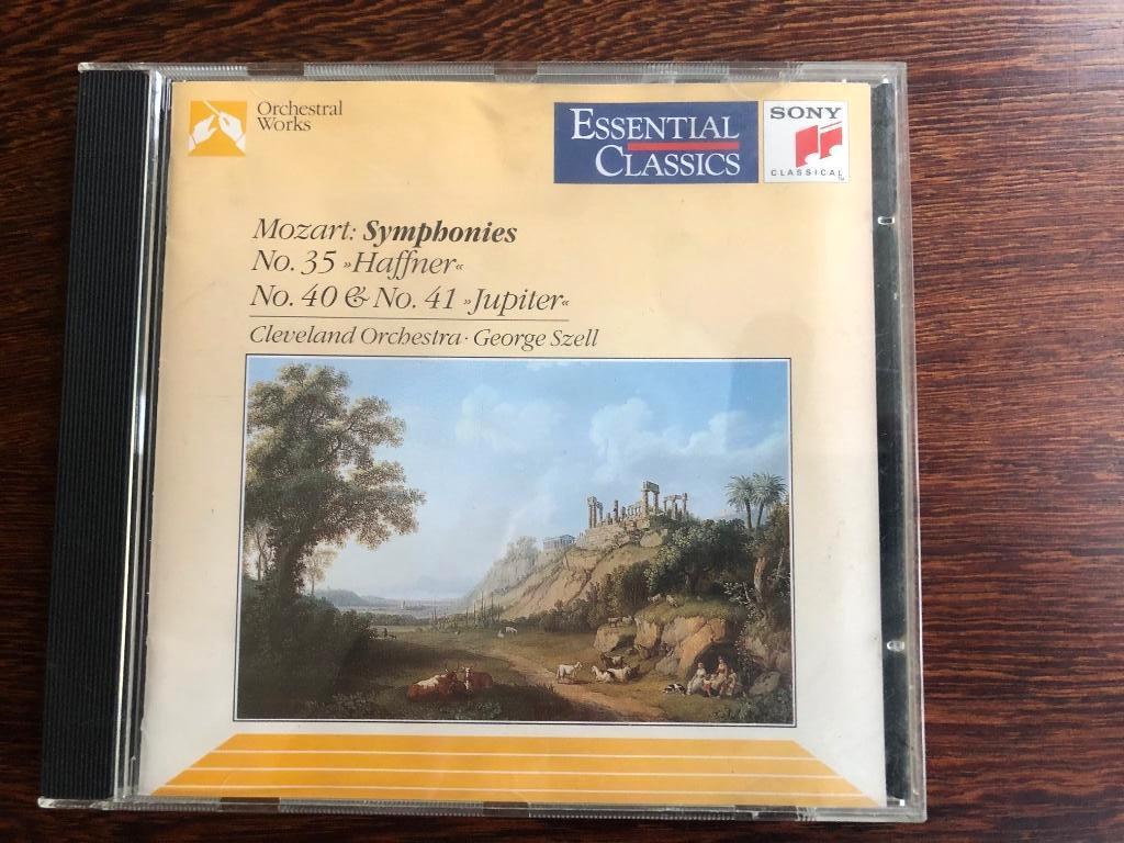 ( Mozart Symphonies 35, 40, 41 Cleveland Orchestra / Szell, Ophalen of Verzenden, Classicisme, Zo goed als nieuw, Orkest of Ballet