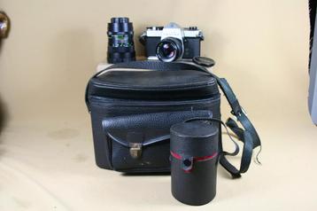 Pentax Asahi camera met extra lens en tas beschikbaar voor biedingen