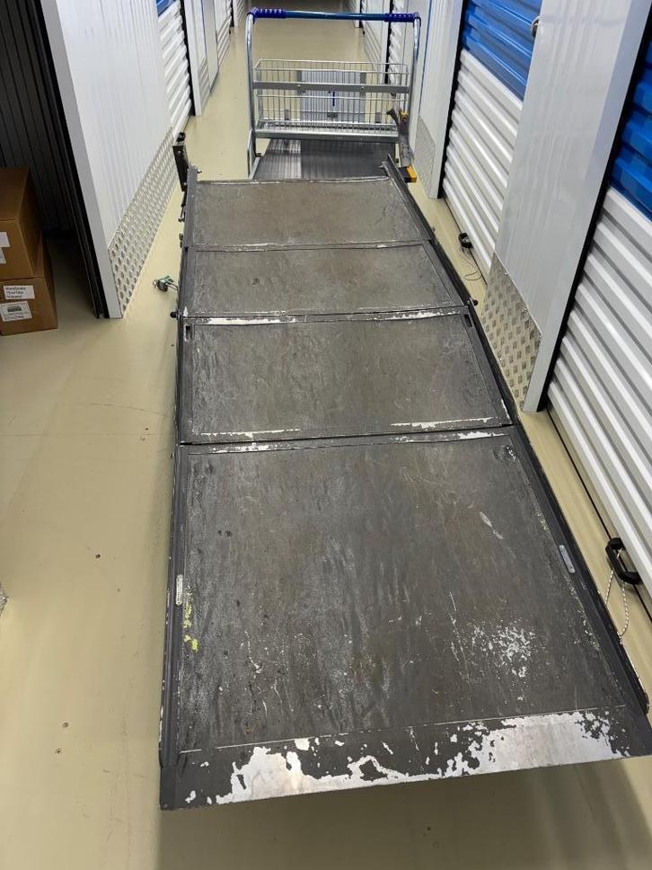 Portaramp clearview oprijplaat voor o.a. scootmobiel 80 cm, Auto diversen, Aanhangwagen-onderdelen, Gebruikt, Ophalen