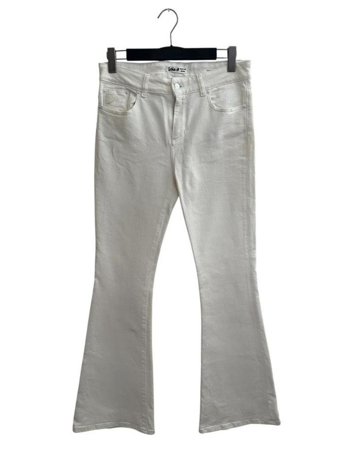 Lois spijkerbroek 29-32, Kleding | Dames, Spijkerbroeken en Jeans, Zo goed als nieuw, W28 - W29 (confectie 36), Wit, Ophalen of Verzenden