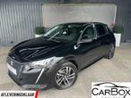 Peugeot 208 Allure GT-Line Look Automaat., Auto's, Peugeot, Gebruikt, Zwart, 1199 cc, Leder en Stof