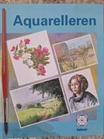 Aquarelleren (boek  275 pag.) cursus teleax, Ophalen of Verzenden, Zo goed als nieuw, Waterverf