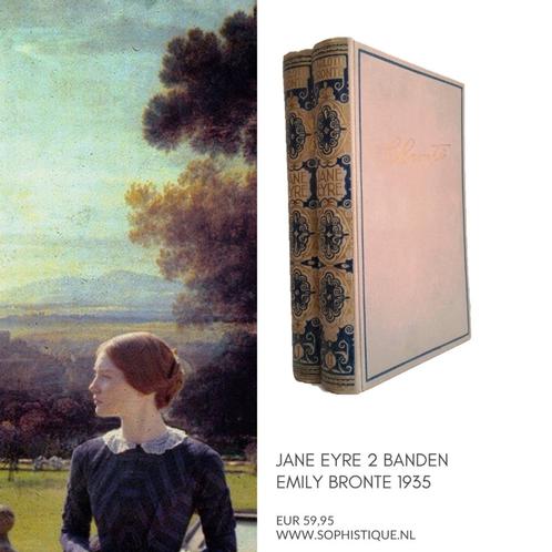Jane Eyre 2 banden Emily Bronte 1935 | EUR 59,95, Boeken, Literatuur, Zo goed als nieuw, Nederland, Ophalen of Verzenden