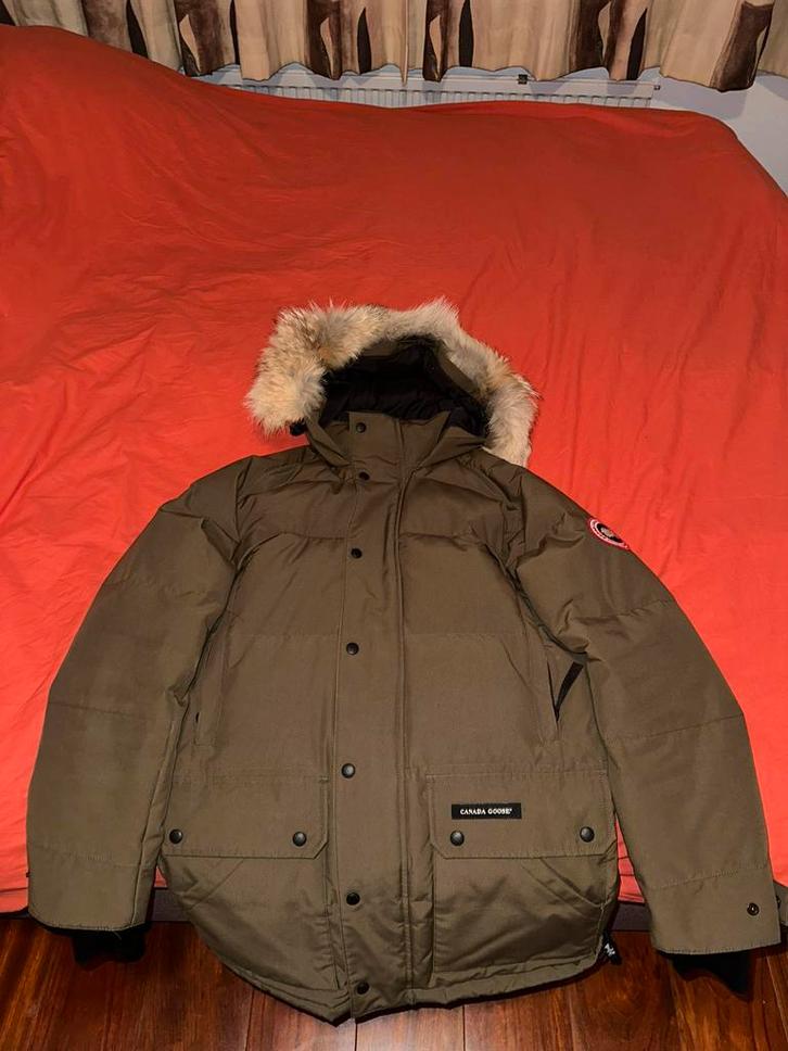 Canada Goose Jas Groen (M), Kleding | Heren, Jassen | Winter, Zo goed als nieuw, Maat 48/50 (M), Groen, Ophalen