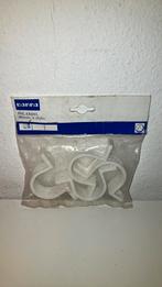 Zadel wit PPC 40 mm 4 stuks, Doe-het-zelf en Verbouw, Buizen en Afvoer, Ophalen of Verzenden, Nieuw, Pvc, Minder dan 2 meter