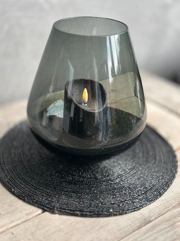 Zwarte Kandelaar/Vaas - Sfeervolle Decoratie beschikbaar voor biedingen