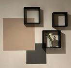 Houten wand kubussen, Ophalen, Zo goed als nieuw