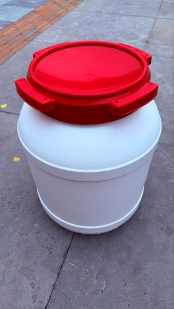Levensmiddelen ton Curtec 20 liter beschikbaar voor biedingen