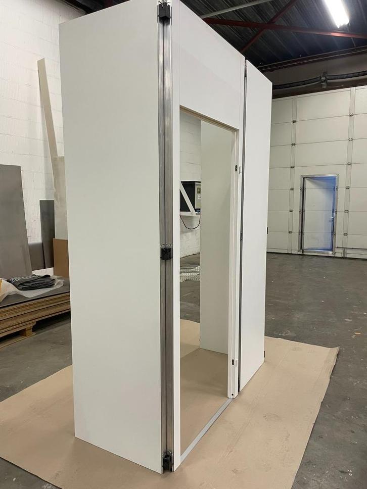 Avantec alu. systeem wanden wit HPL Merogorm, Doe-het-zelf en Verbouw, Platen en Panelen, Zo goed als nieuw, HPL, Ophalen