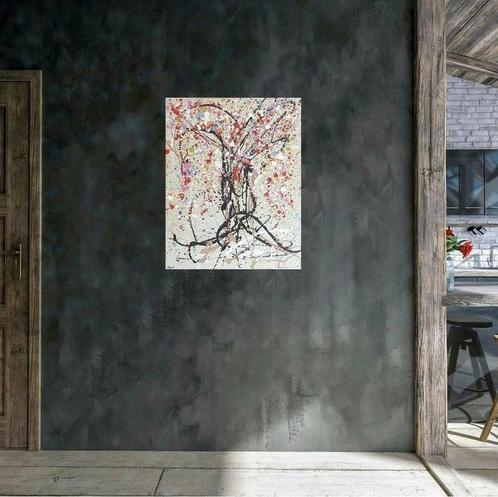 The tree of love, Antiek en Kunst, Kunst | Schilderijen | Abstract, Ophalen of Verzenden