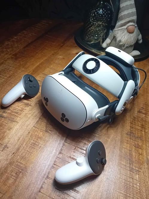 Meta Quest 3S 128GB VR-bril + BoboVR S3 Pro Headstrap, Spelcomputers en Games, Virtual Reality, Zo goed als nieuw, Overige platformen