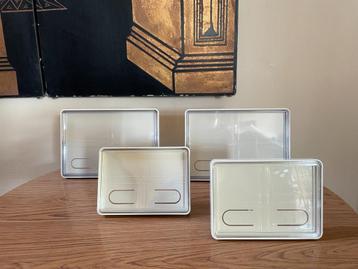 Set Retro Beige Tuppercraft Fotolijsten in DIETER RAMS Style beschikbaar voor biedingen