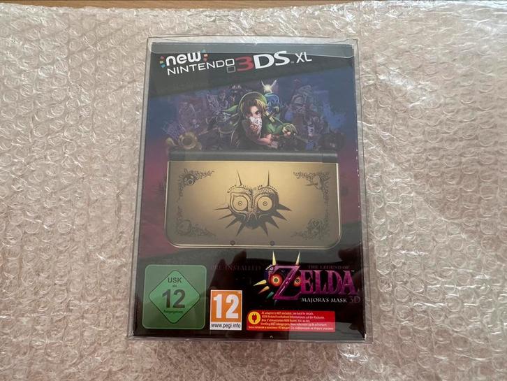 Nintendo New 3DS XL - The Legend of Zelda Majora's Mask zgan, Spelcomputers en Games, Spelcomputers | Nintendo 2DS en 3DS, Zo goed als nieuw