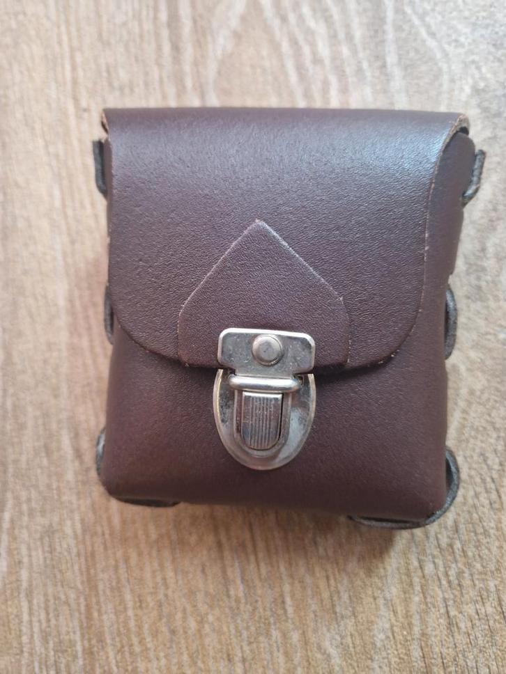 Western cowboy country riem tasje leer bruin, Kleding | Heren, Riemen en Ceinturen, Zo goed als nieuw, Bruin, Echt leder, Ophalen of Verzenden