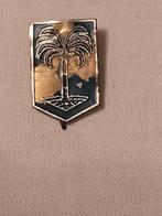 Oude reverspeld Palmboomdivisie Nederlands Indië, Ophalen of Verzenden, Landmacht, Nederland, Embleem of Badge