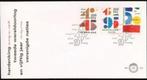 Nederland 1995 - FDC 337 - Bevrijding en oprichting VN, Postzegels en Munten, Postzegels | Nederland, Na 1940, Verzenden, Gestempeld