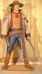 Bountyhunter Cowboy Beeld Ware grootte 1.90 cm, Ophalen, Zo goed als nieuw, Mens
