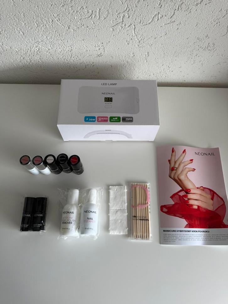 NÉONAIL gellak starterset, Sieraden, Tassen en Uiterlijk, Uiterlijk | Cosmetica en Make-up, Zo goed als nieuw, Handen en Nagels