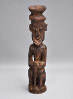 Dayak fetish voorouderbeeldje -Borneo -1960-70, Antiek en Kunst, Kunst | Niet-Westerse kunst, Ophalen of Verzenden